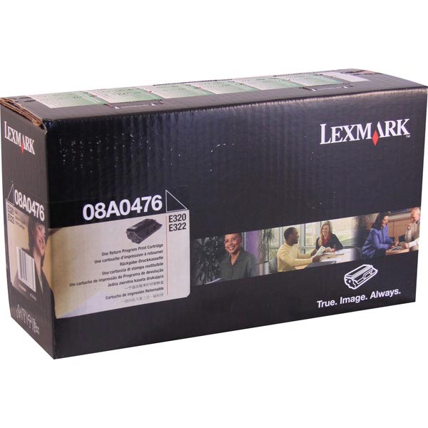 Lexmark 08A0476 OEM Black Print Cartridge