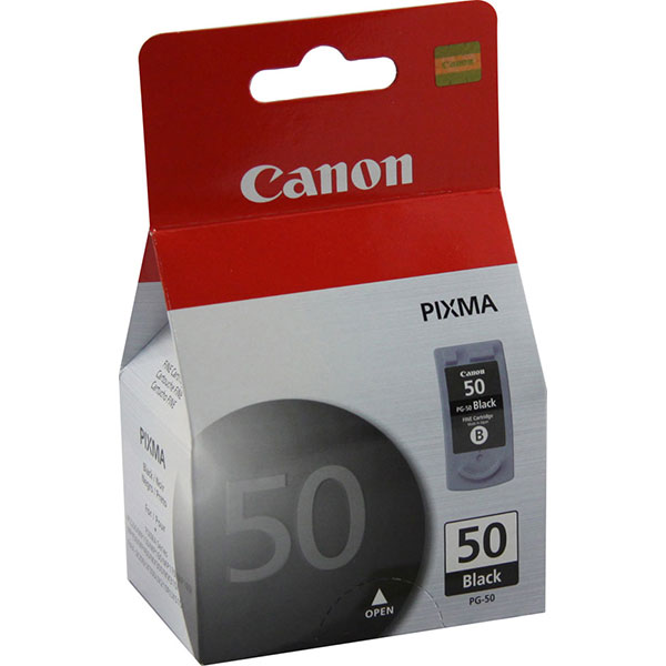 Canon 0616B002 (PG-50) OEM Black Inkjet Cartridge