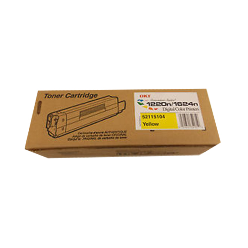 Okidata 52115104 OEM Yellow Toner Cartridge