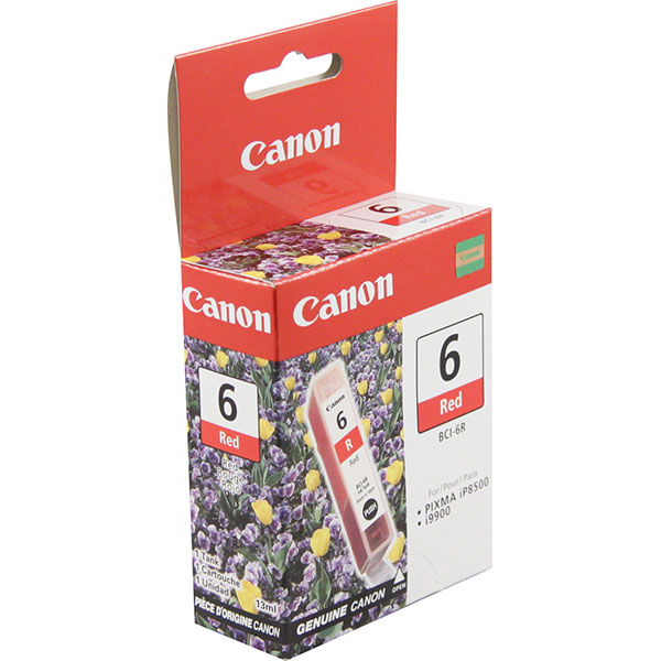 Canon BCI-6R OEM Red Inkjet Cartridge