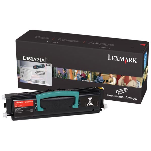Lexmark E450A21A OEM Black Toner Printer Cartridge