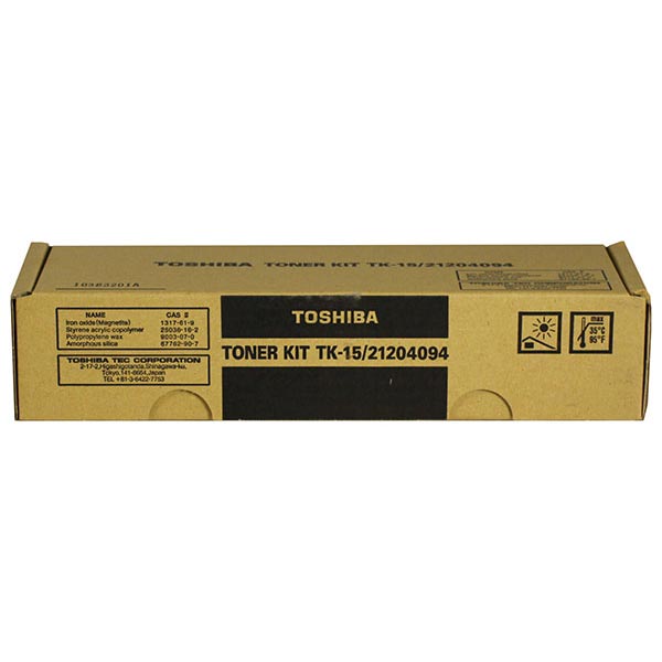 Toshiba TK-15 OEM Black Toner Cartridge