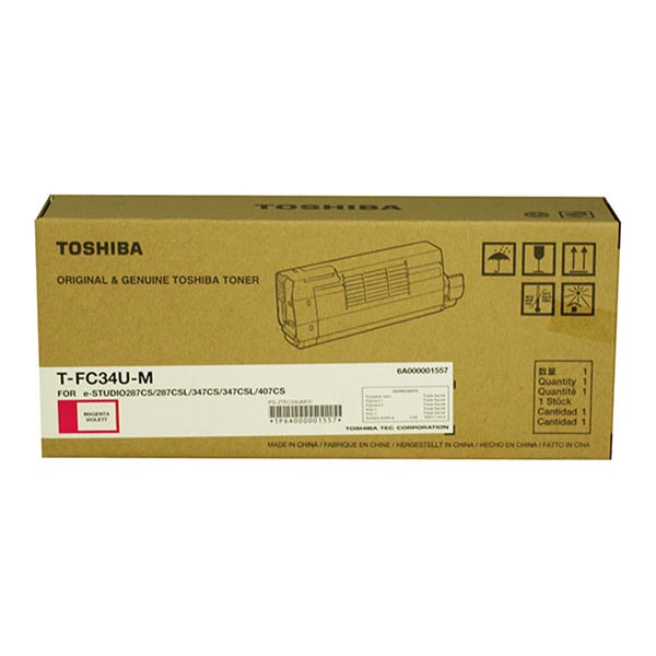 Toshiba TFC34UM OEM Magenta Toner Cartridge