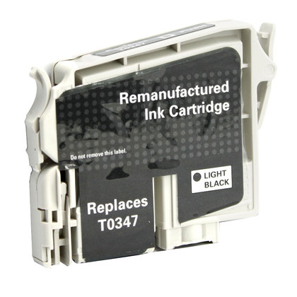 Premium T034720 (Epson 34) Compatible Epson LightBlack Inkjet Cartridge
