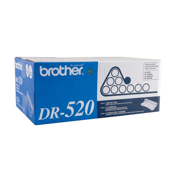 Brother DR-520 OEM Black Drum Cartridge