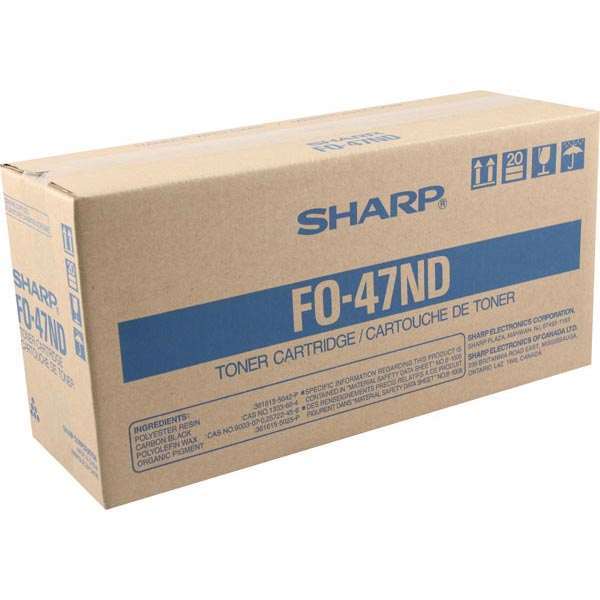 Sharp FO-47ND OEM Black Toner Cartridge