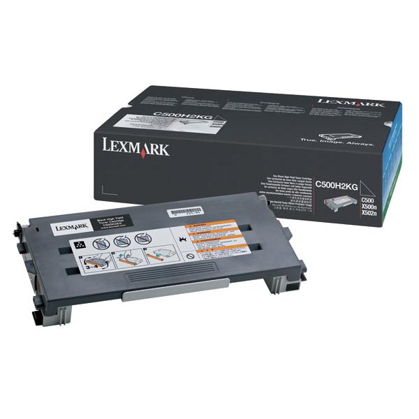 Lexmark C500H2KG OEM Black Toner Cartridge
