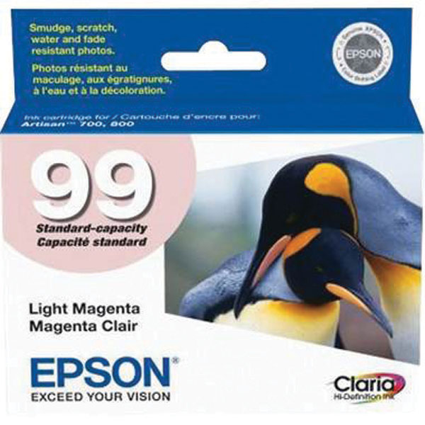 Epson T099620 (Epson 99) OEM Light Magenta Inkjet Cartridge