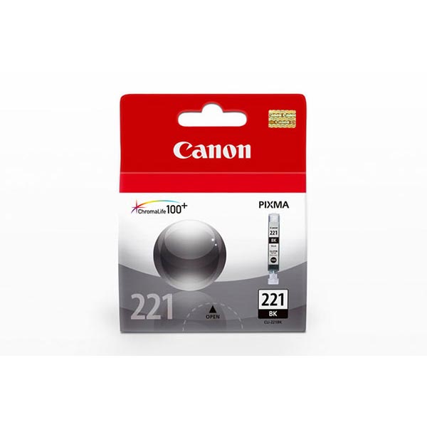 Canon 2946B001 (CLI-221BK) OEM Black Inkjet Cartridge