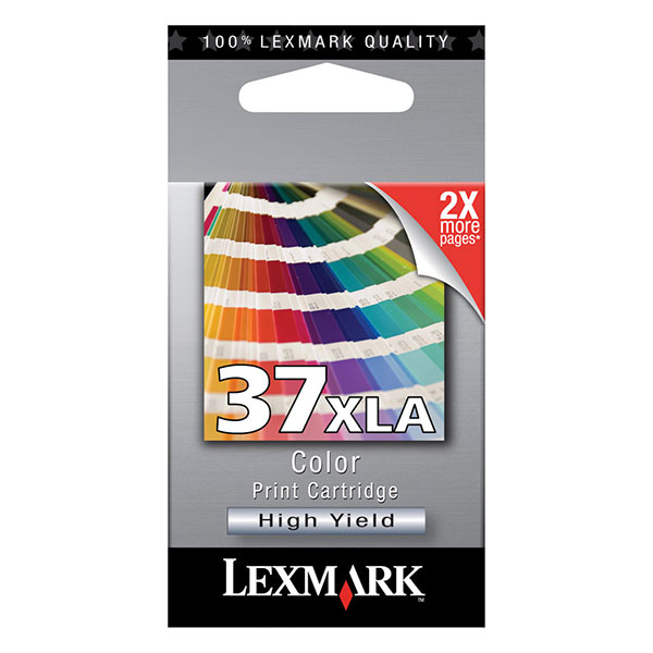 Lexmark 18C2200 (Lexmark #37XL) OEM High Yield Tri-Color Inkjet Cartridge
