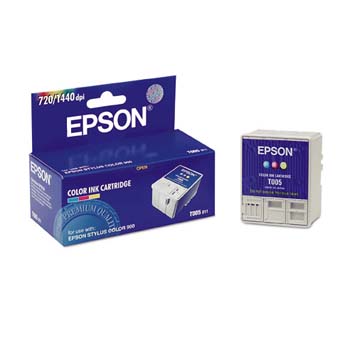 Epson T005011 (Epson 5) OEM Tri-Color Inkjet Cartridge