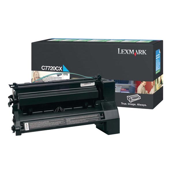 Lexmark C7720CX OEM Extra High Yield Cyan Print Cartridge