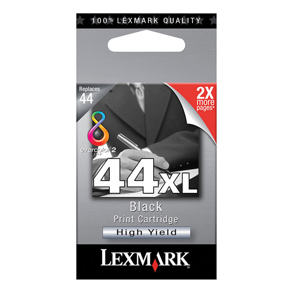 Lexmark 18Y0144 (Lexmark #44XL) OEM Black Inkjet Cartridge