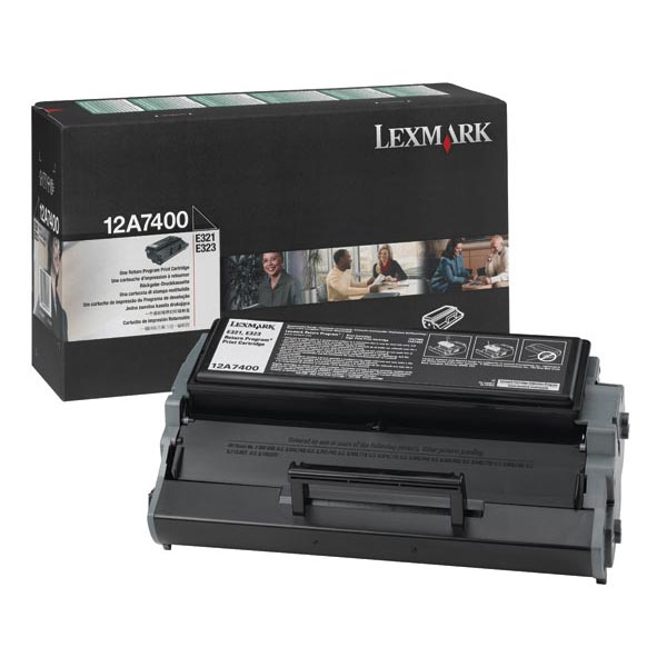 Lexmark 12A7400 OEM Black Print Cartridge