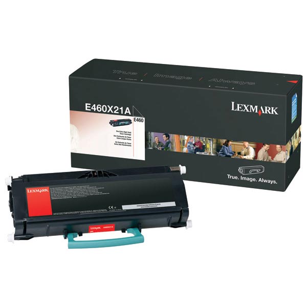 Lexmark E460X21A OEM Black Toner Cartridge