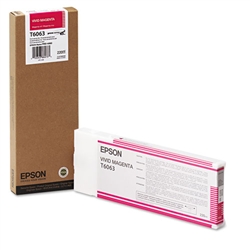 Epson T606300 OEM Magenta UltraChrome K3 Ink Cartridge