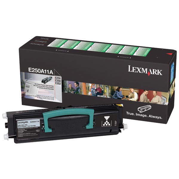 Lexmark E250A11A OEM Black Toner Cartridge