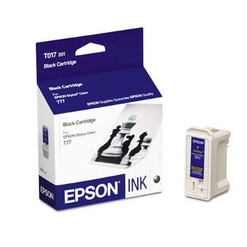 Epson T017201 (Epson 17) OEM Black Inkjet Cartridge