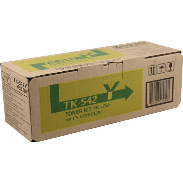 Kyocera Mita 1T02HLAUS0 (TK-542Y) OEM Yellow Toner Cartridge