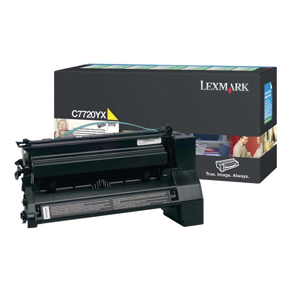 Lexmark C7720YX OEM Extra High Yield Yellow Print Cartridge