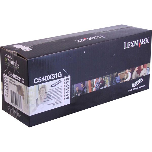 Lexmark C540X31G OEM Black Toner Developer