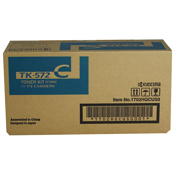 Kyocera Mita 1T02HGCUS0 (TK-572C) OEM Cyan Toner Cartridge