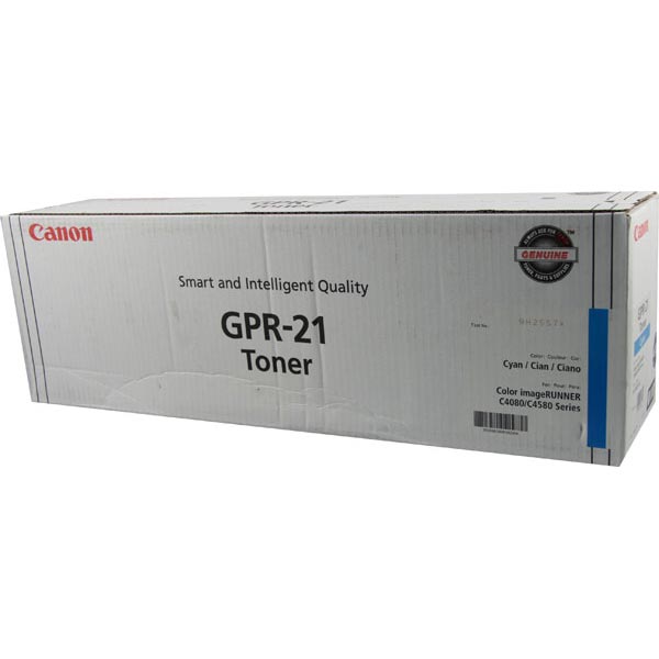 Canon 0261B001AA (GPR-21) OEM Cyan Toner Printer Cartridge