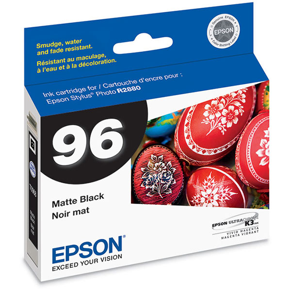 Epson T096820 (Epson 96) OEM Black Inkjet Cartridge