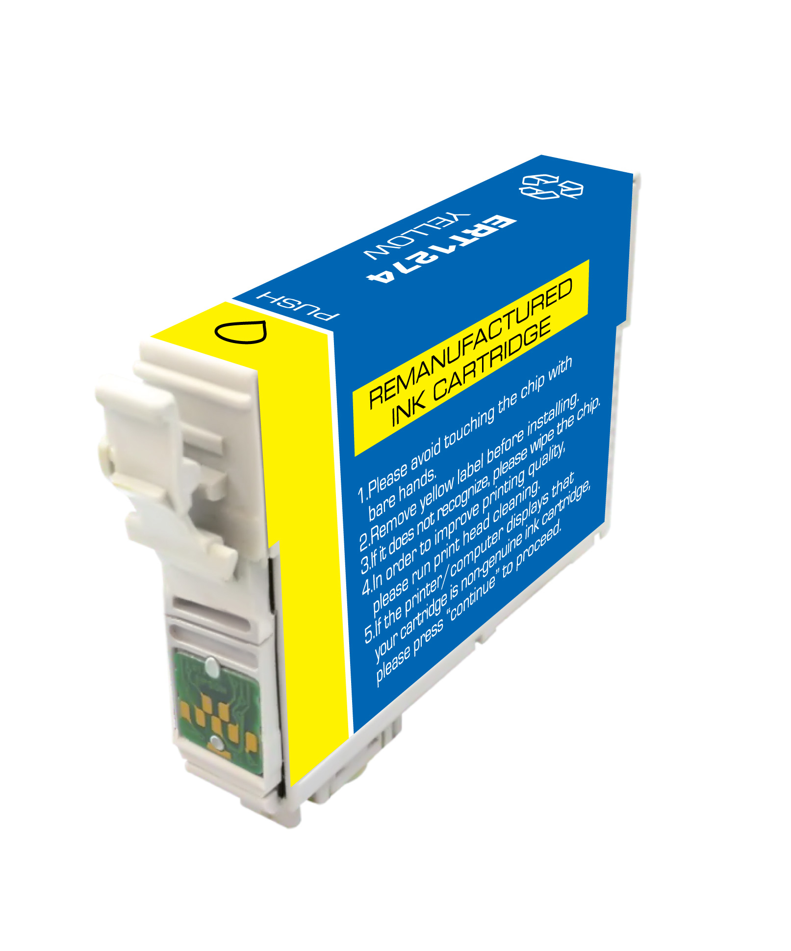 Premium T127420 (Epson 127) Compatible Epson Yellow Inkjet Cartridge
