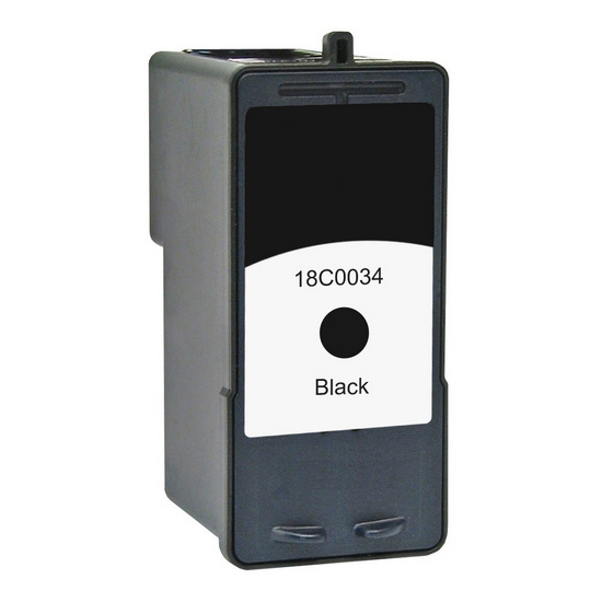 Premium 18C0034 (Lexmark #34) Compatible Lexmark Black Inkjet Cartridge
