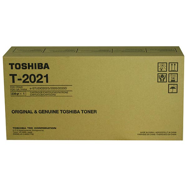 Toshiba T2021 OEM Black Toner Cartridge