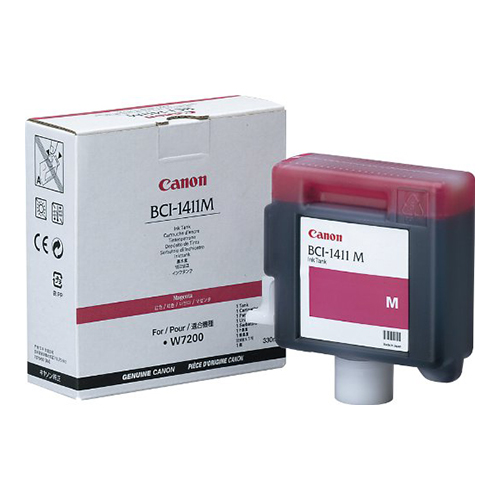 Canon 7576A001 (BCI-1411M) OEM Magenta Inkjet Cartridge