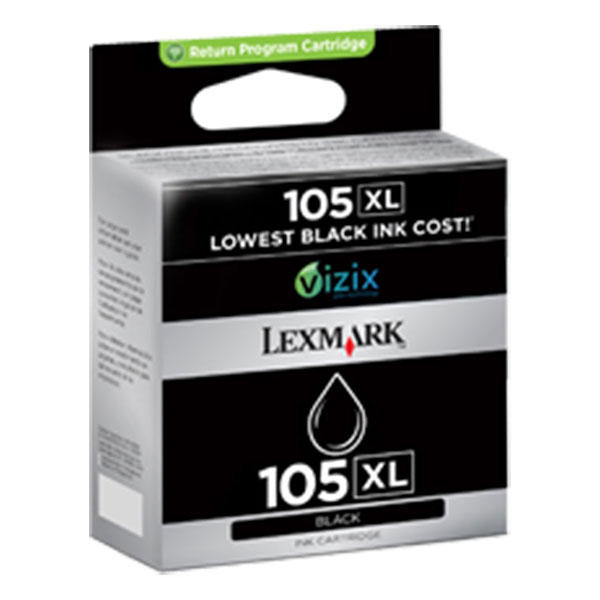 Lexmark 14N0822 (Lexmark #105XL) OEM Black Ink Cartridge
