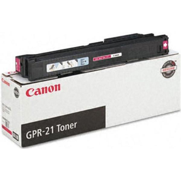 Canon 0260B001AA (GPR-21) OEM Magenta Toner Printer Cartridge