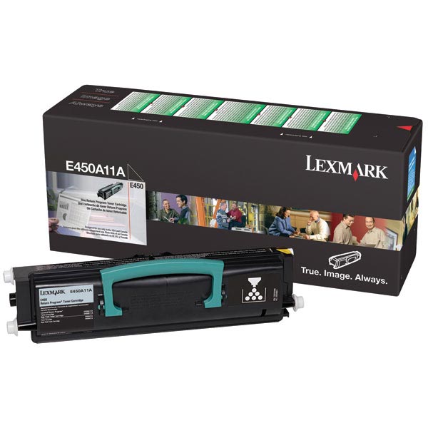 Lexmark E450A11A OEM High Yield Black Toner Printer Cartridge