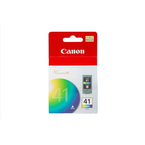 Canon 0617B002 (CL-41) OEM Tri-Color Inkjet Cartridge