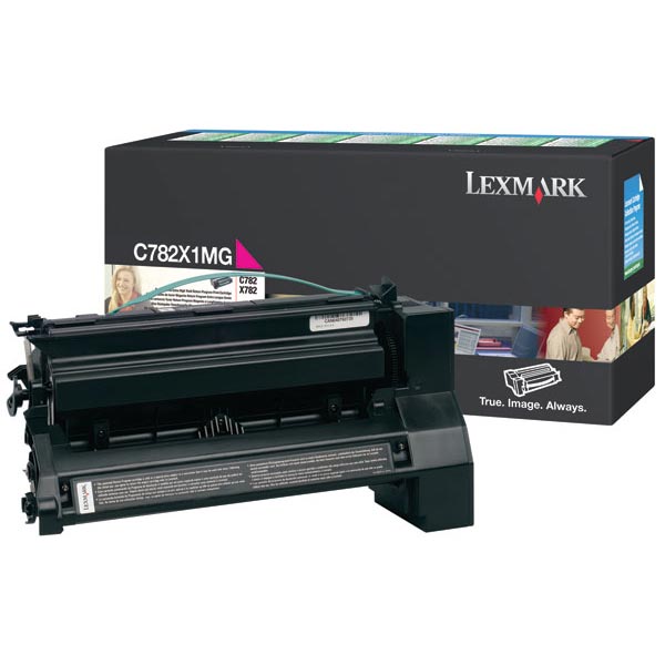 Lexmark C782X1MG OEM Extra High Yield Magenta Print Cartridge