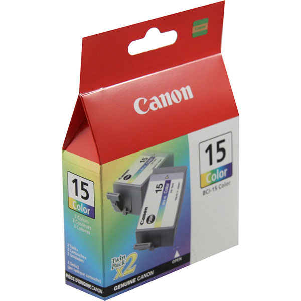 Canon 8191A003 (BCI-15C) OEM Tri-Color Inkjet Cartridge