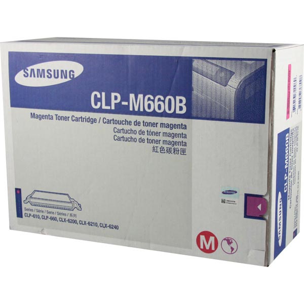 Samsung CLP-M660B OEM Magenta Toner Cartridge