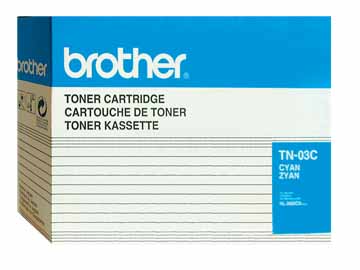 Brother TN-03C OEM Cyan Toner Cartridge