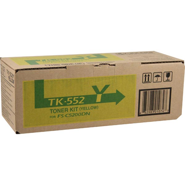 Kyocera Mita 1T02HMAUS0 (TK-552Y) OEM Yellow Toner Cartridge