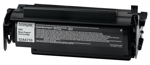 Lexmark 12A4710 OEM Black Toner Cartridge