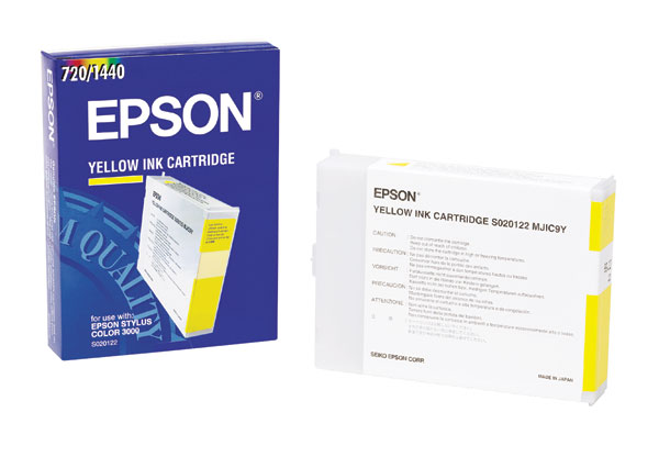 Epson S020122 OEM Yellow Inkjet Cartridge