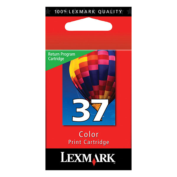 Lexmark 18C2140 (Lexmark #37) OEM Tri-Color Inkjet Cartridge