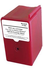 Premium 793-5 Compatible Pitney Bowes Red Inkjet Cartridge