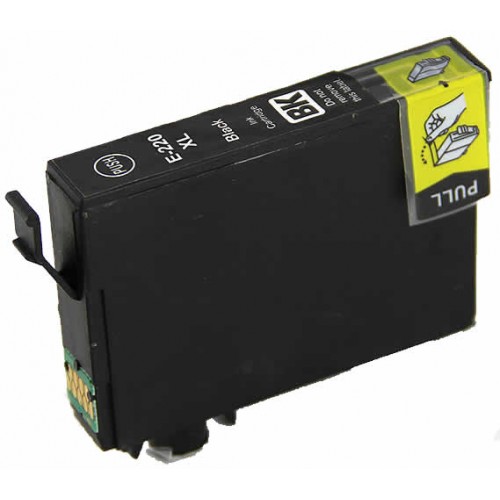 Premium T220XL120 (Epson 220XL) Compatible Epson Black Inkjet Cartridge