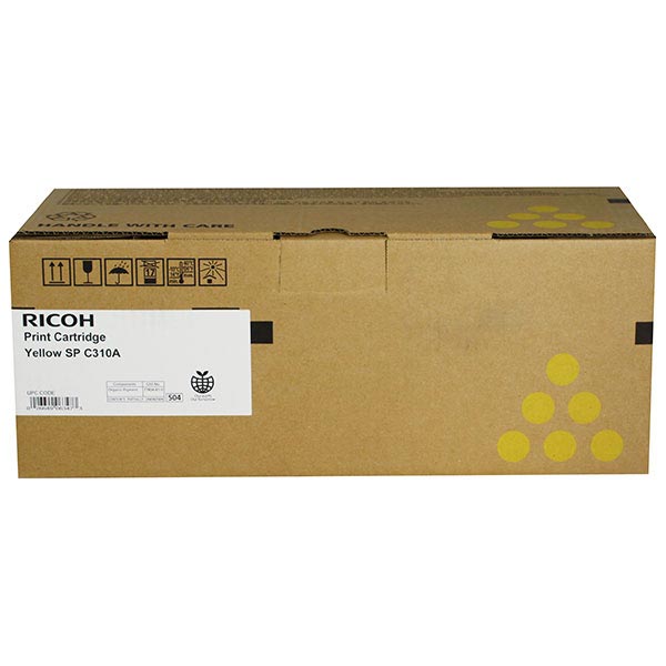 Ricoh 406347 (Type SPC310A) OEM Yellow Toner Cartridge