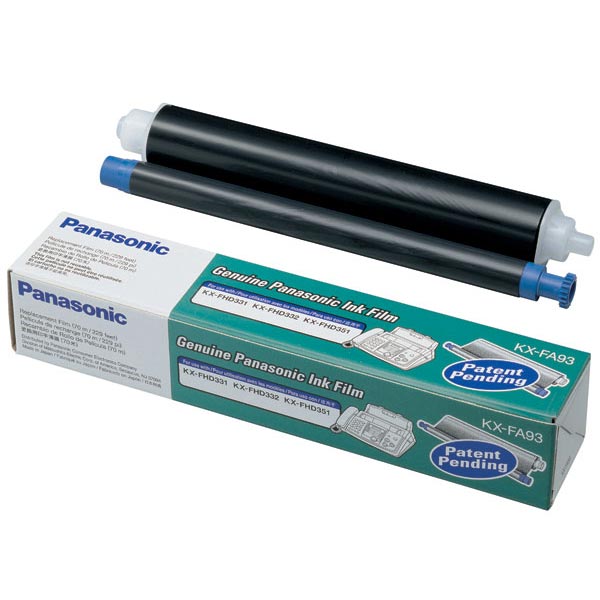 Panasonic KX-FA93 OEM Black Thermal Fax Ribbons