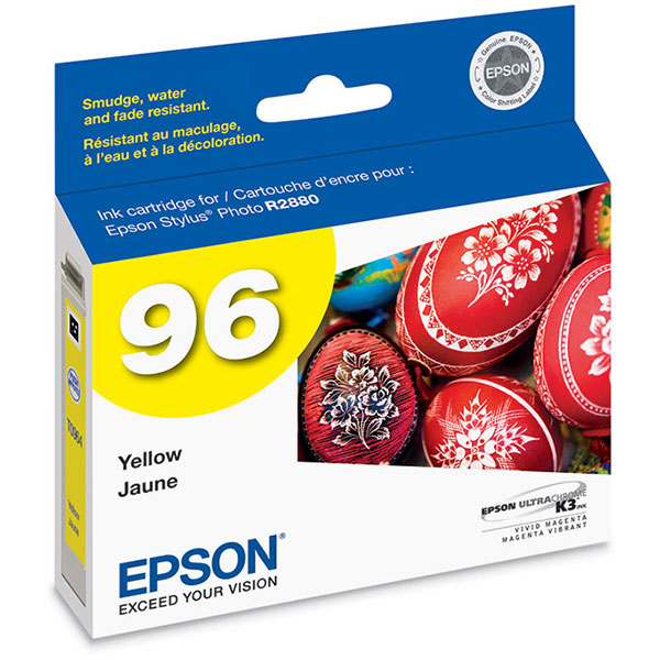 Epson T096420 (Epson 96) OEM Yellow Inkjet Cartridge
