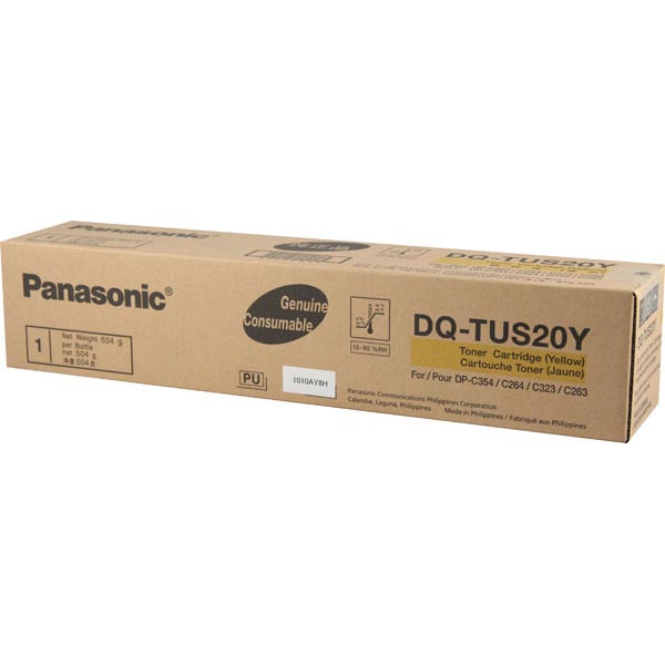 Panasonic DQ-TUS20Y OEM Yellow Toner Cartridge